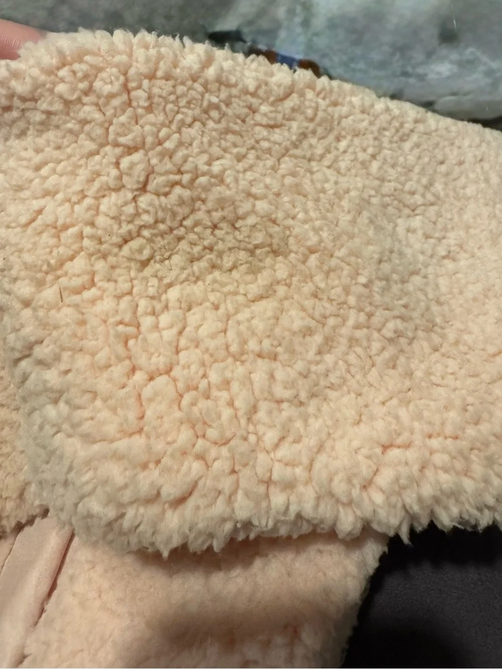 Carter's Light Pink Sherpa Snap-Front Jacket